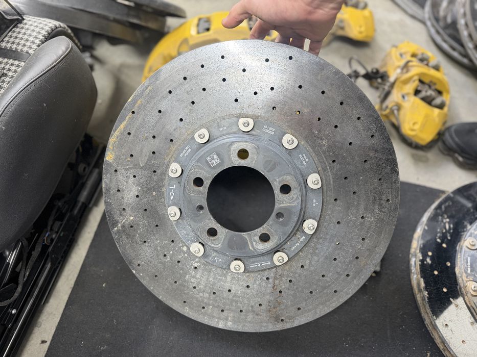 Sistem franare ceramic Porsche turbo complet