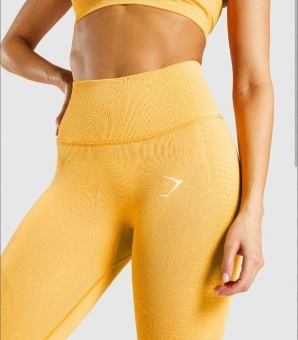 Gymshark жълт клин номер xs