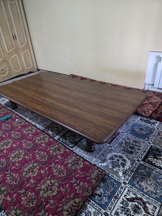 Стол-хонтахта 12 кишилик, 215×120 размерда