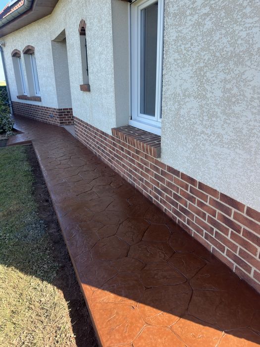 Beton Amprentat Rezistent și Modern