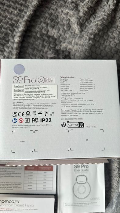 Pompa Momcozy S9 Pro Wearable Breast Pump Upgraded - Long Battery Life