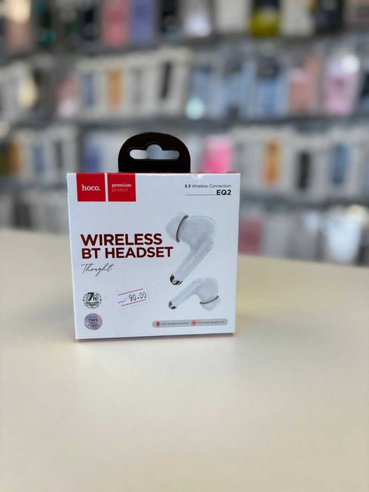 Casti Wireless Bluetooth Hoco EQ2 Albe TWS