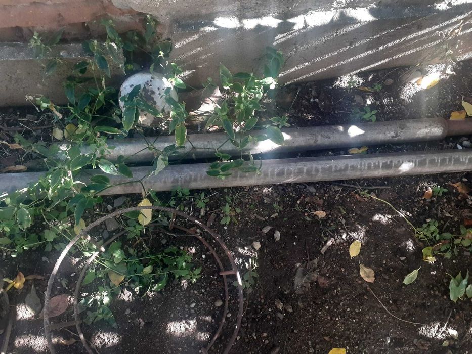 Vand teava neagra Dn100*7mm si teava zincata 2 si 1/2 toli*3,2 mm