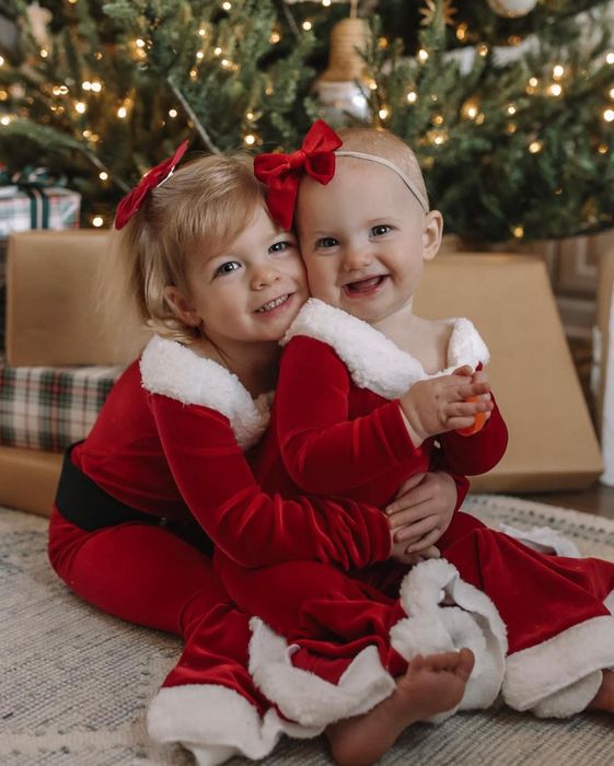 Set moș crăciun, crăciunițe, elfi