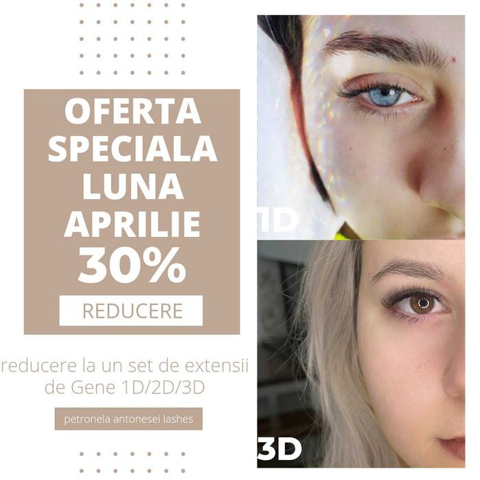 extensii de gene fir cu fir Botosani