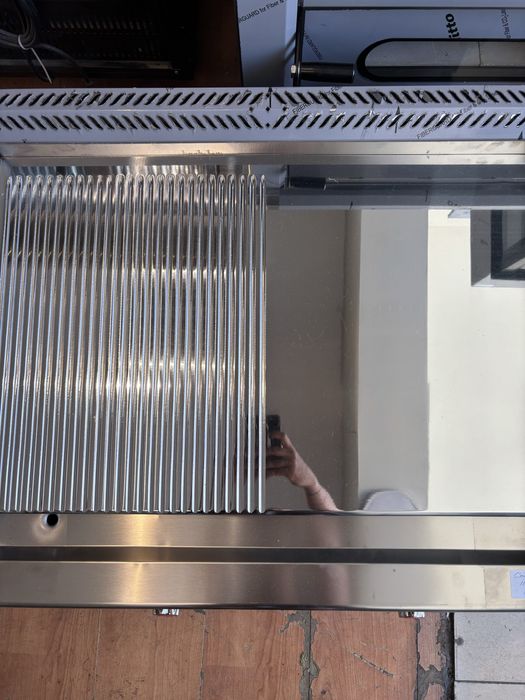 Скара на газ плоча inox