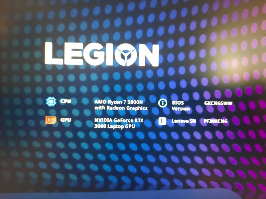 Ноутбук Lenova Legion 5 Pro