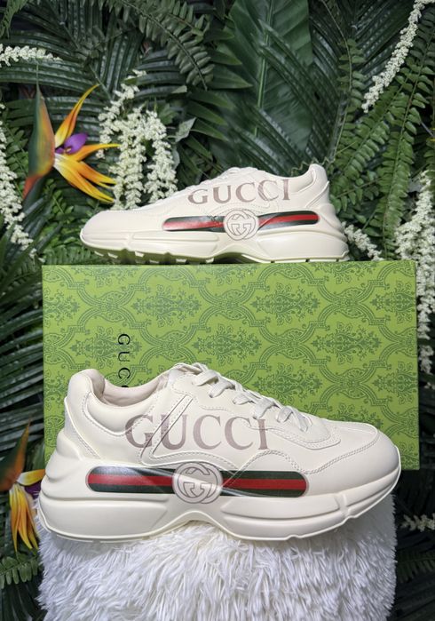 Gucci Trainers Rhyton Logo