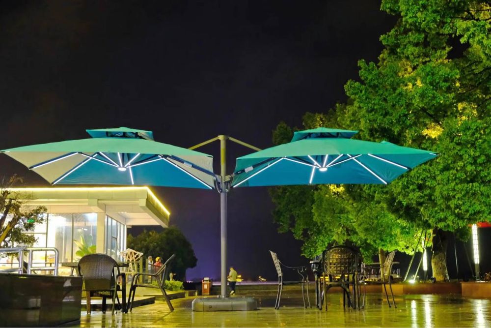 Sadoviy zontik shatyor 3×3 razmer