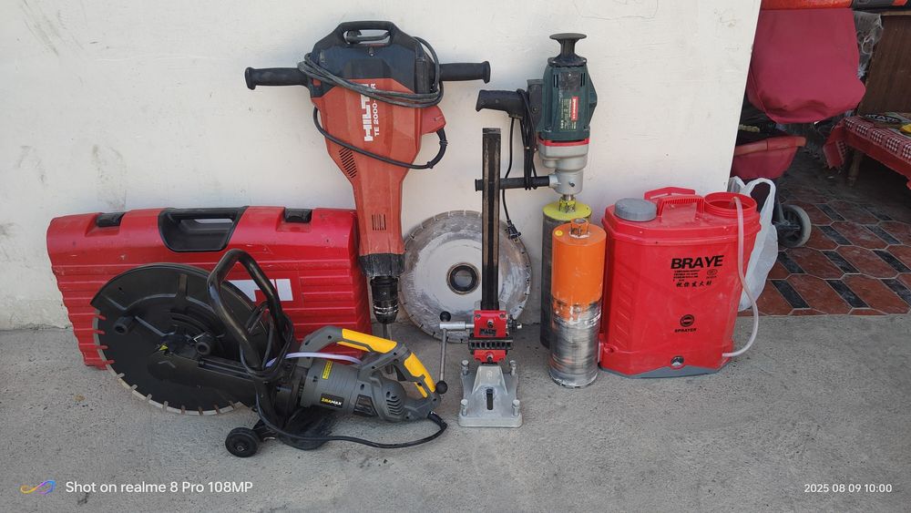 Алмазной резка,бурения,перфоратор,бетон  ишлари