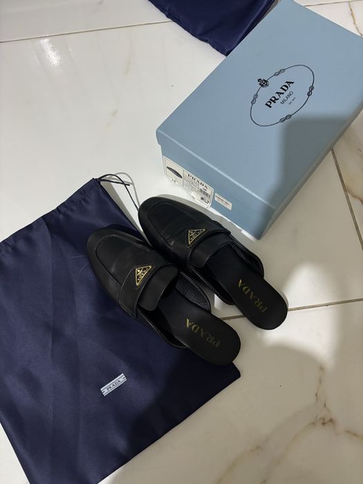 Мюли,тапочки prada
