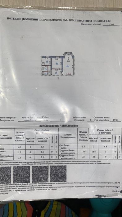 Продам квартиру двухкомнатную