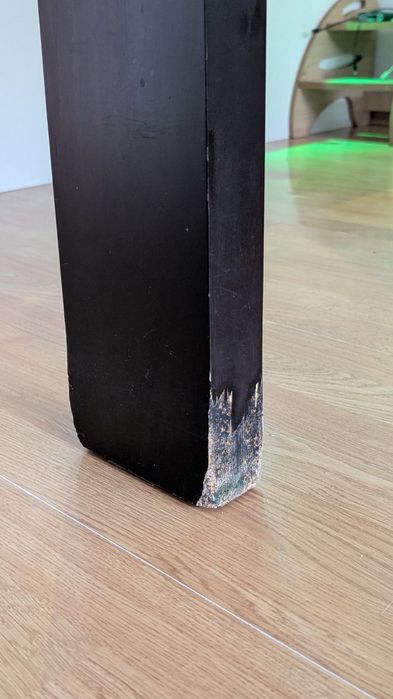 Стъклена трапезна маса с 6 стола