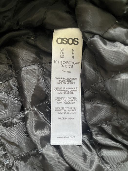 Куртка кожаная asos