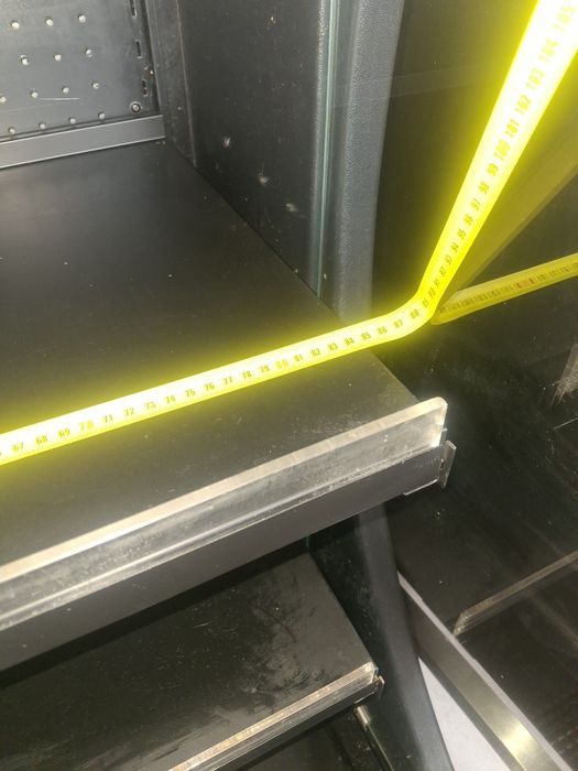 Хладилна витрина крайстенна отворена