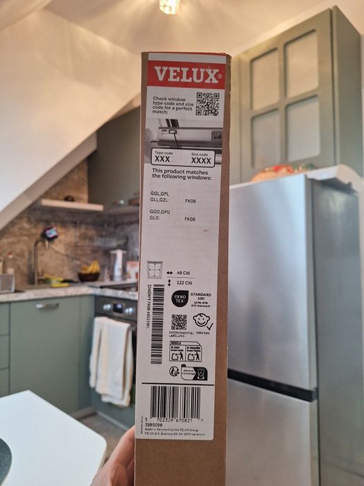 Продавам чисто нови вътрешни кори Velux