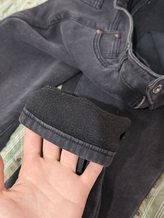 Джинсы утепленные