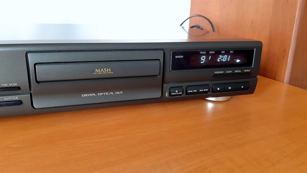 Technics line, deck RS TR 373 M2, receiver SA-EX300 cu telecomanda, cd player SL-PG490