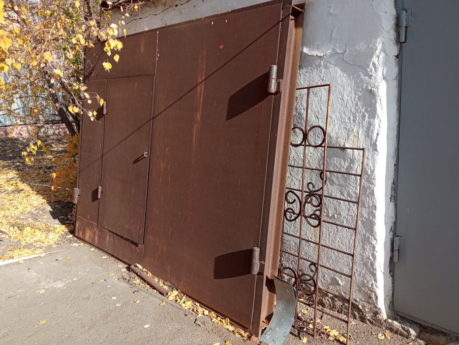 Ворота гаражные новый