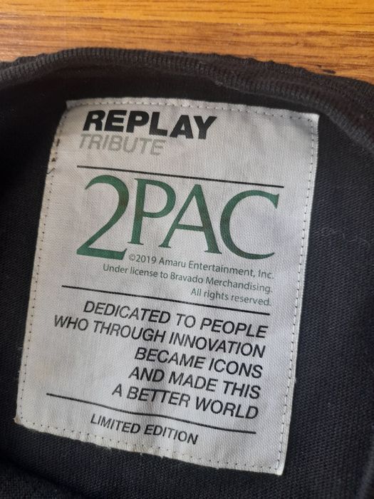 REPLAY 2PAC тениска M- L размер.