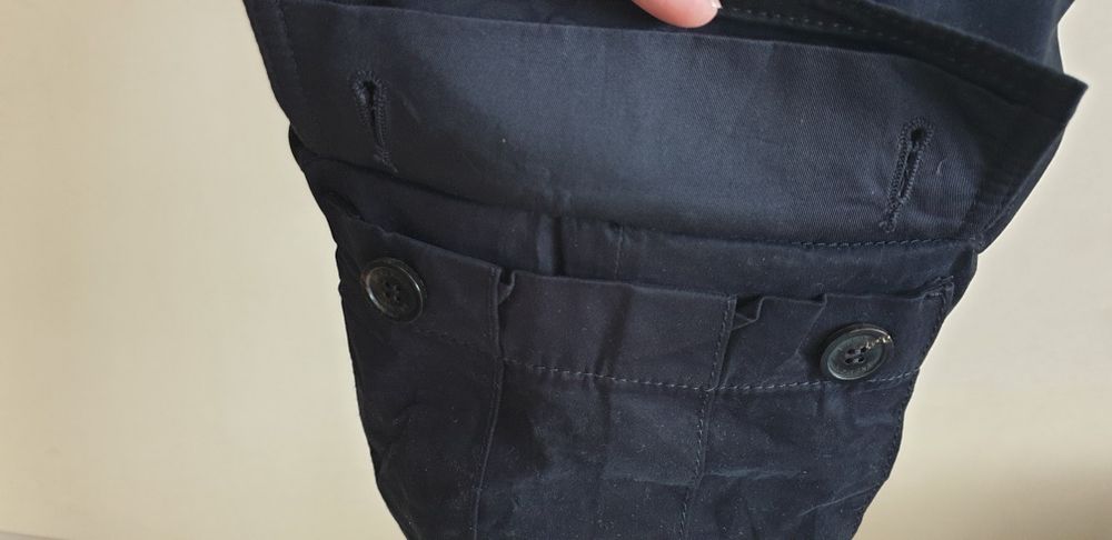 BALMAIN Paris Cargo Biker Slim Pant / 33 НОВО! ОРИГИНАЛ! Мъжки Спортен