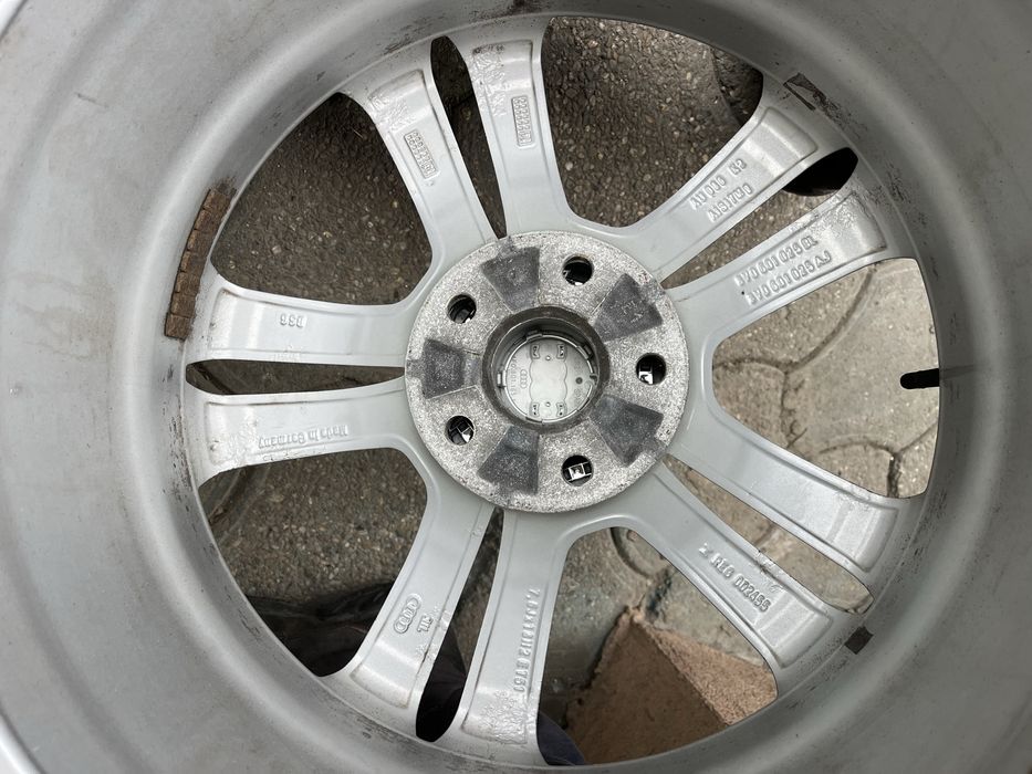 Jante aliaj 5x112mm, anvelope vara 225/40 R18 Audi A3, Vw, Seat, Skoda