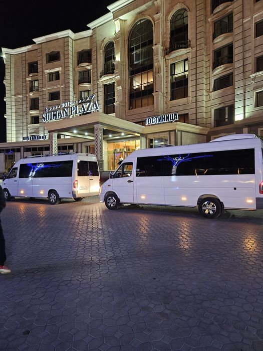 Коллективный перевозка. Мерседес спринтер