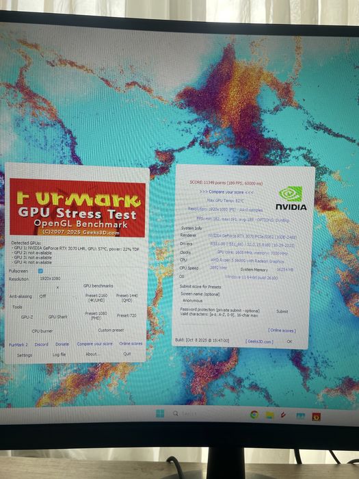 Геймърски компютър-rtx 3070 amd 5 5600g