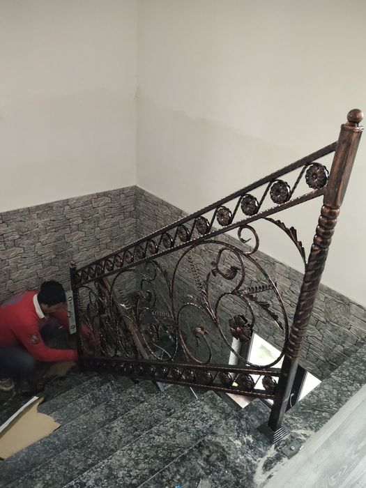 Balustrade din fier forjat