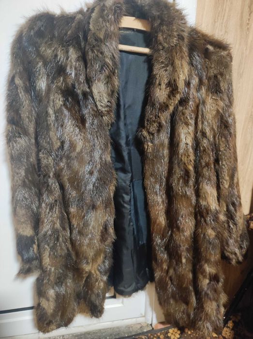 Дамско палто от естествена кожа