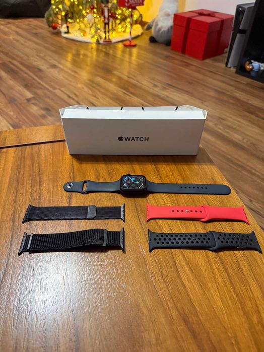 Apple Watch SE 2 44mm (Gen 2) + 5 bratari cadou