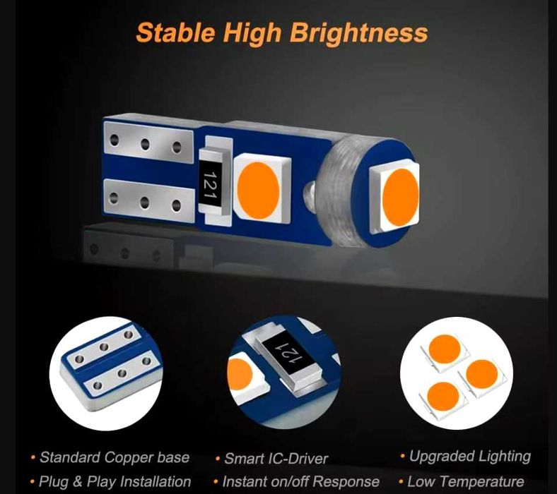 Led крушка T5 за табло