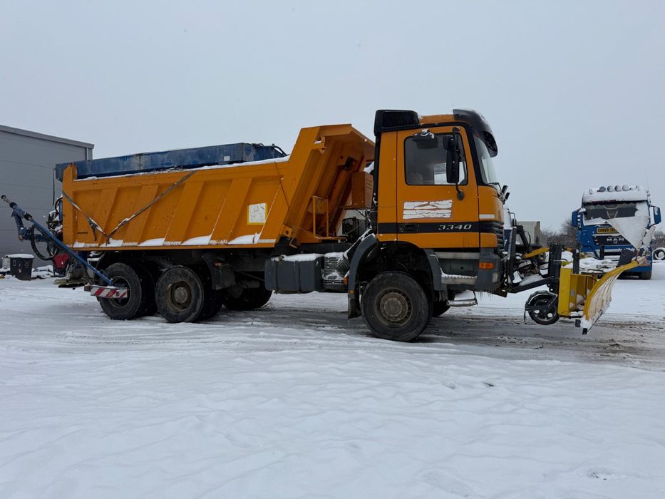 Mercedes Actros 6x6 - Dezapezire (Lama+Sararita)