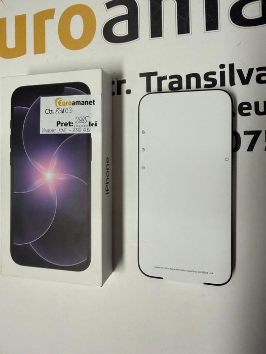Iphone 17E, 256GB, Bat.100%, Neactivat -T-