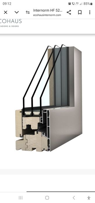 Tripan lemn stratificat,HF 520,Internorm ,Austria ( LXVIII,LXV)