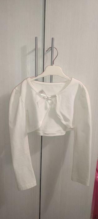 Белые болеро на девочку