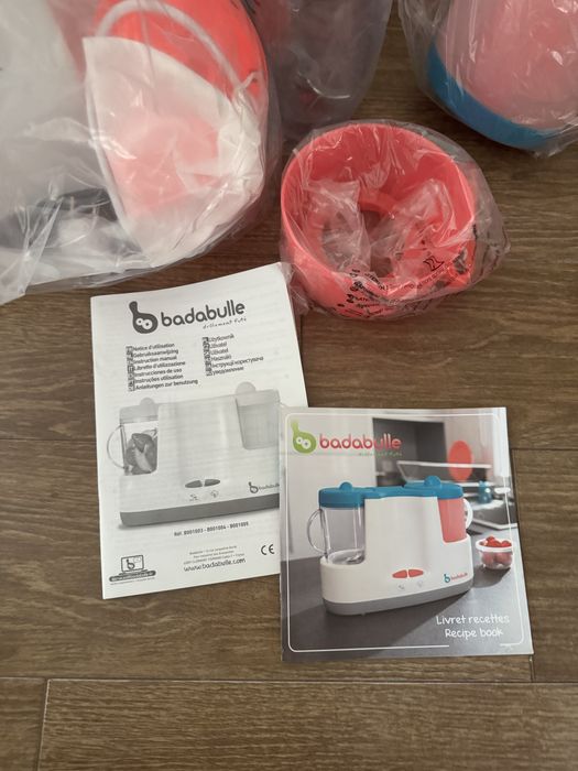 Уред за приготвяне на бебешка/детска храна 4в1 Badabulle Baby Station