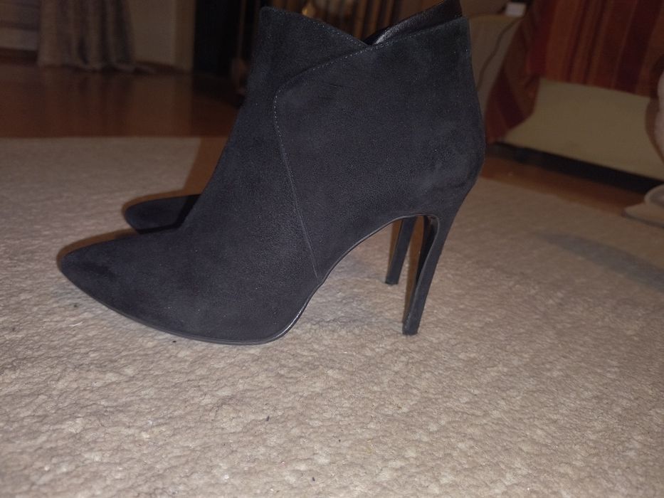 Botine piele intoarsa Îl Passo