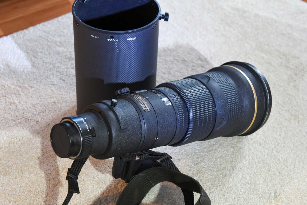 Обектив Nikon AF-S 500mm F4 D IF ED