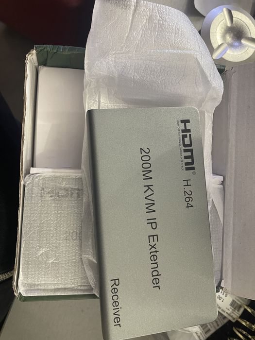 Комплект KVM удължител HDMI 200М.