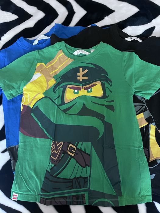 Tricouri h&m ninjago 122-128 cm 6-8 ani