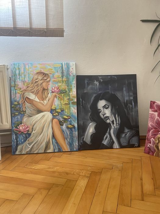 Tablou original in acrilice
