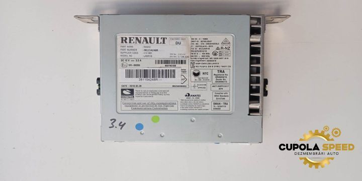 Modul navigatie 281154248R Renault Kadjar 1 [2015 - 2018]