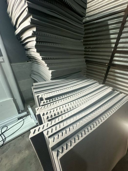 Акустический поролон, эхо ловушки, диффузоры