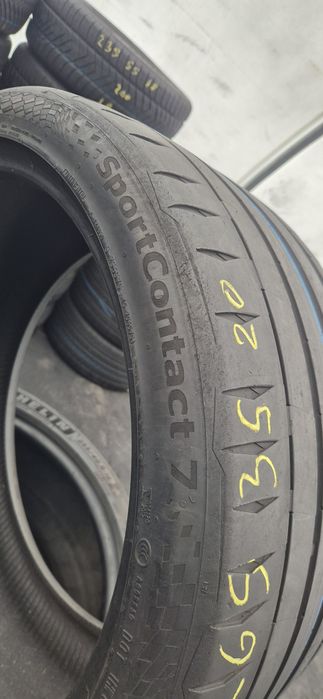 265 35 20 Continental Contact 7 O bucată