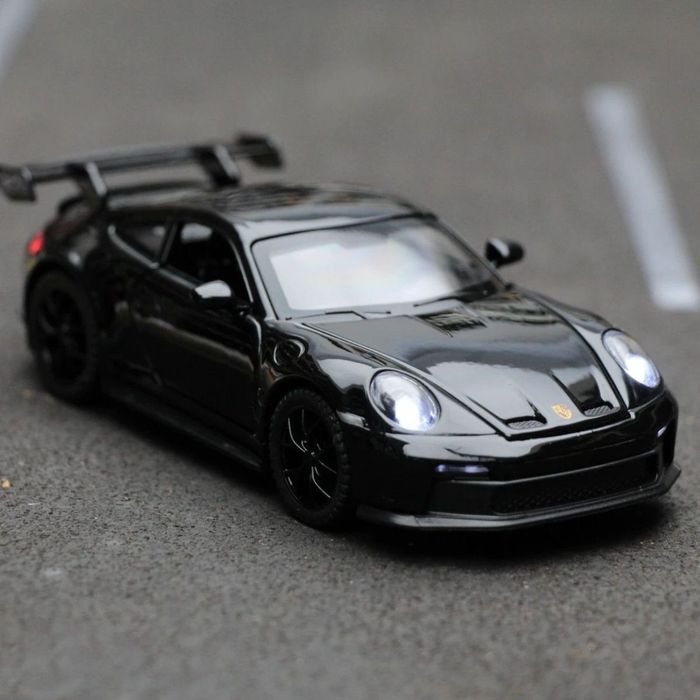 Porsche 911 GT3 1.32! Металлическая модель со светом и звуком