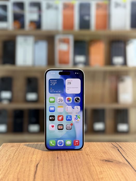 iPhone 16 256Gb White/Baterie87%/Garantie 12 luni @atsgsm.ro