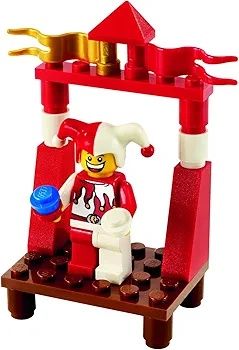 Lego 7953 Kingdoms Court Jester 7953 minifigure cas437 кралски шут