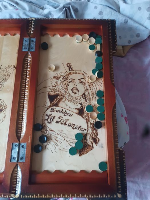 Нарды новые с зариками