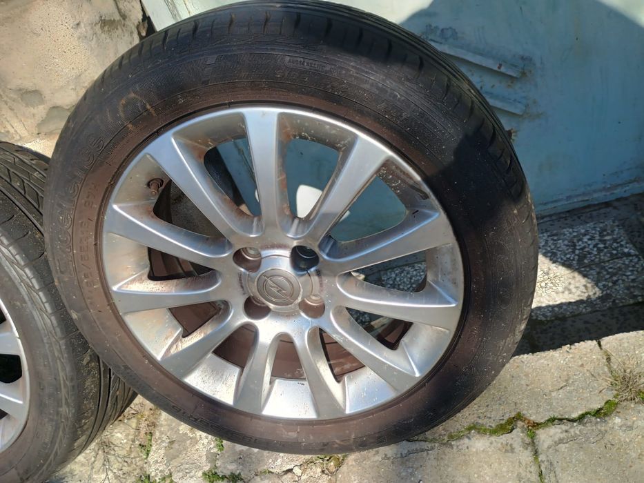 Джанти с гуми за Опел 4х100 16 цола